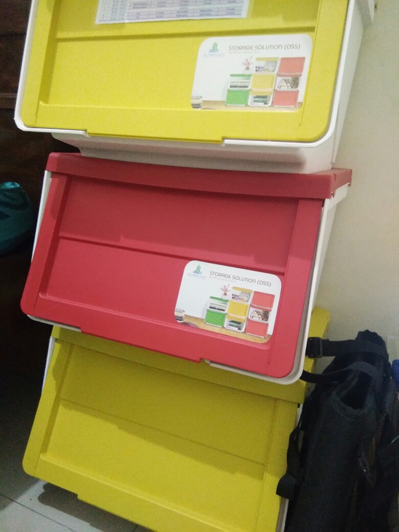 Kontainer Kotak Penyimpanan Olymplast Storage Solution Oss / Tempat Penyimpan Serbaguna