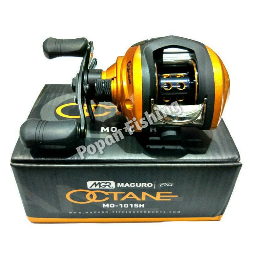 Alat Mancing Reel BC Maguro Octane MO-101SH Baitcasting