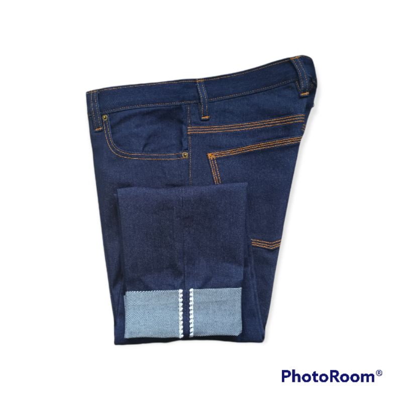 SELVEDGE GOLDEN THREAD BLU