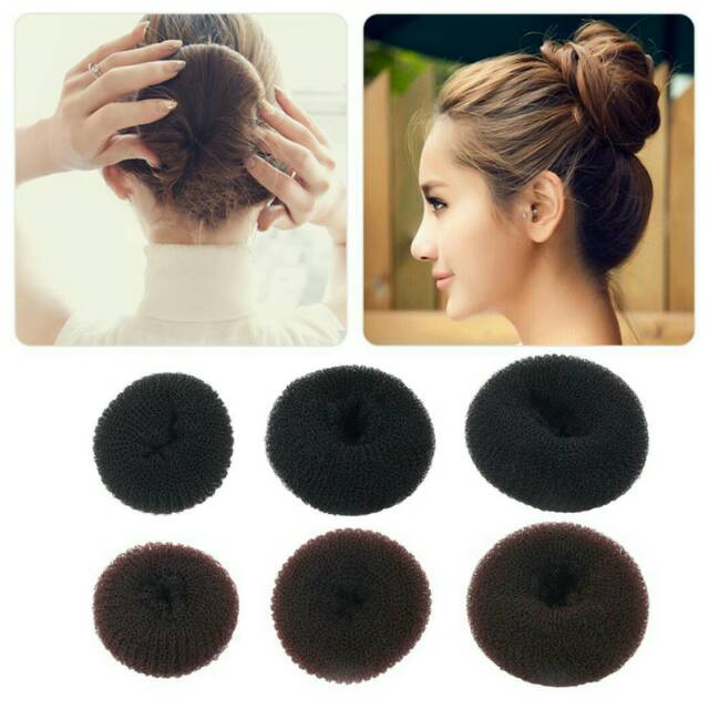 SIAP KIRIM DONAT RAMBUT / ALAT SANGGUL / HAIR BUN / HAIR ACC