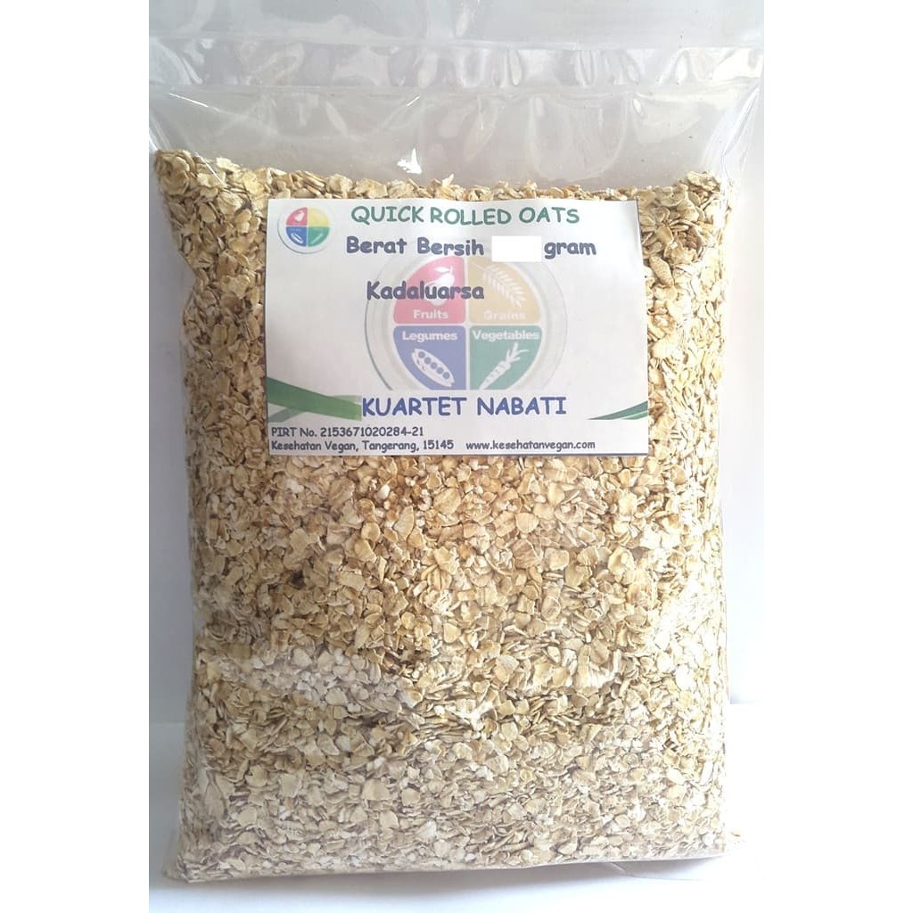 

Kuartet Nabati Quick Rolled Oats [500 Gr]