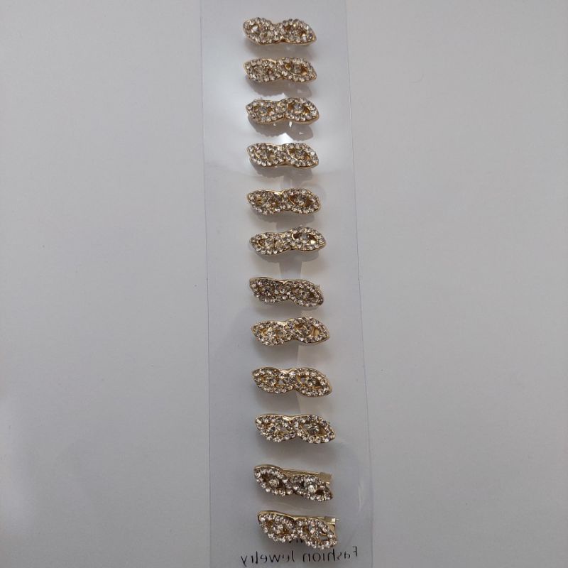 Bros Dagu Korea Kecil Full Mata Kecil Bros Dagu Murah Asesories hijab-Kuning G