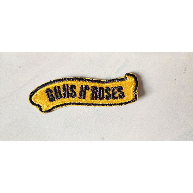 emblem patch bordir guns n roses