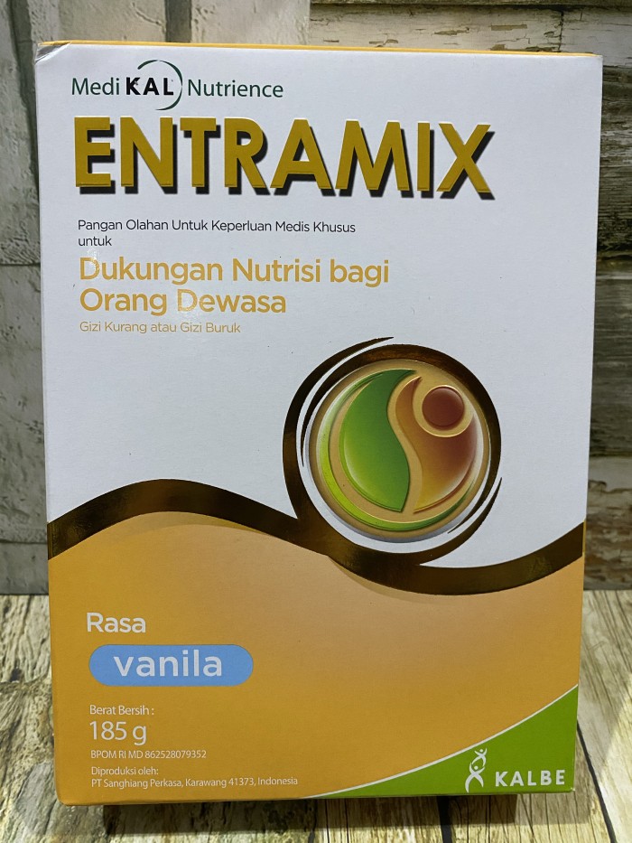 

entramix vanila 174 gr kemasan baru