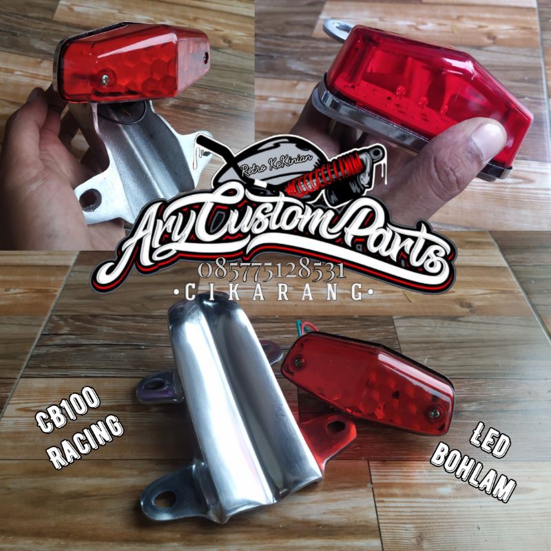 Lampu Belakang Cb 100 Model Bsa Stop Bsa Cb Racing Pangkon V80 Shopee Indonesia