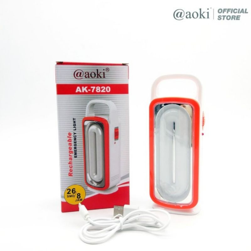 Aoki Lampu Emergency Mini LED 26 SMD / Lampu Darurat AK-7820