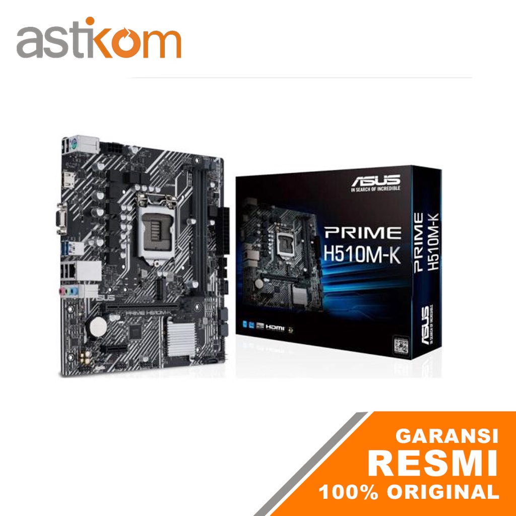 Motherboard Asus Prime H510M-K LGA 1200 Gen 11/10th Intel Motherboard