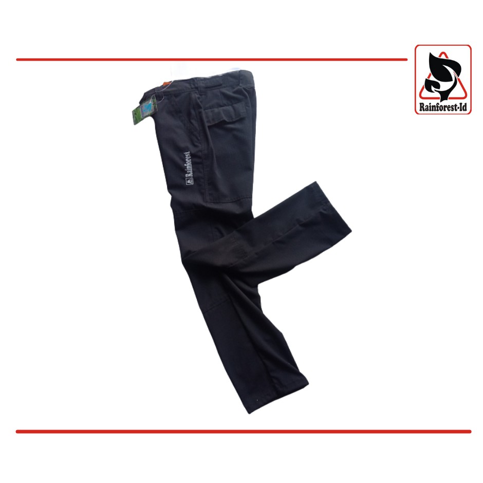 Celana PDL Rainforest-Id Celana Gunung PDL(NOT POCKET) (HITAM)