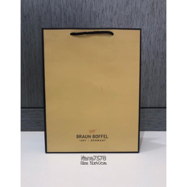 

Braun buffel paperbag L