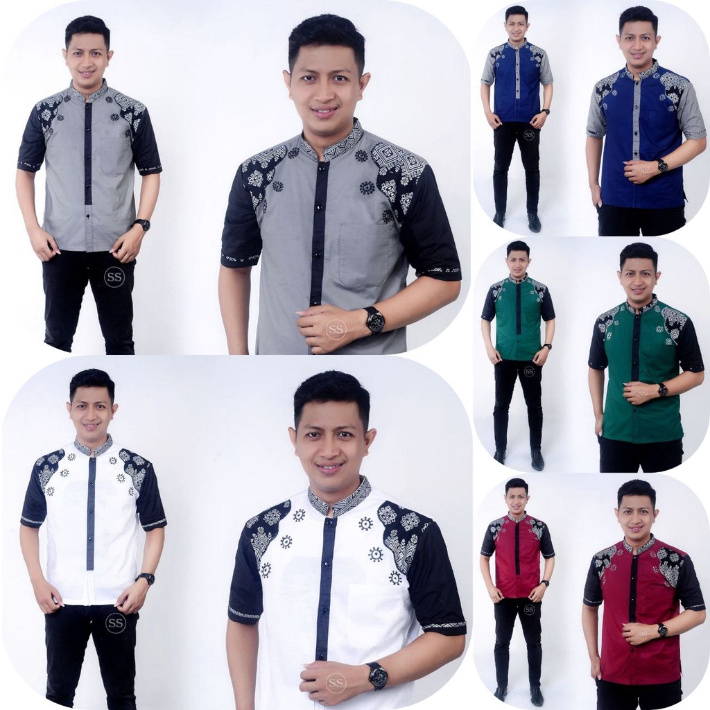 Baju Koko Premium Distro Excellent Quality Lengan Pendek