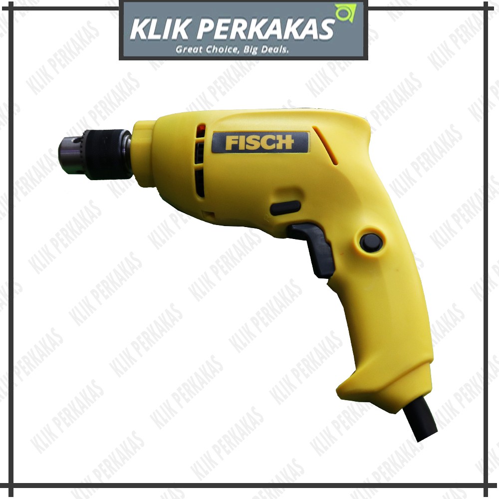 Paket Mesin Bor Fisch 10mm TD815600 + Mesin Planer Modern Paket 2 in 1