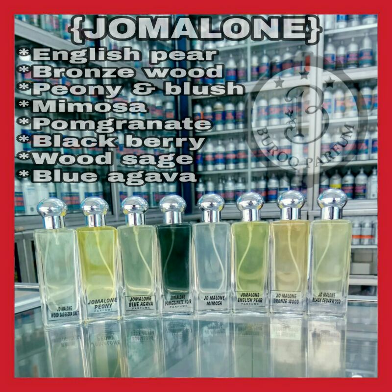 Parfum Botol Jo Malone - +55ML (request varian tinggalin di note)