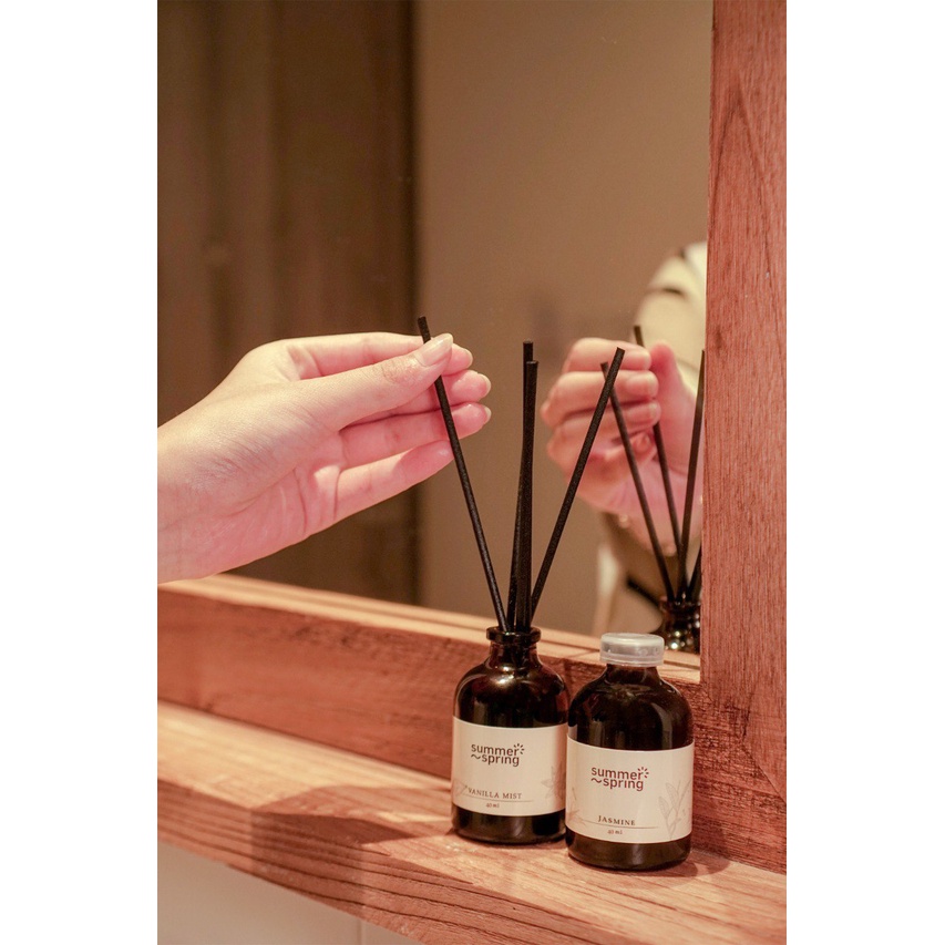 REED DIFFUSER  SUMMER SPRING 40 ML DARK CHOCOLATE-7