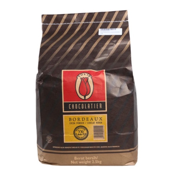 

TULIP BORDEAUX / COCOA POWDER / COKLAT BUBUK - 250GR