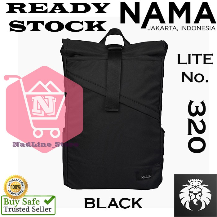 TAS RANSEL BACK PACK ANTI AIR WATER REPELLANT By NAMA STUDIOS LITE 320 ROLL TOP DESIGN