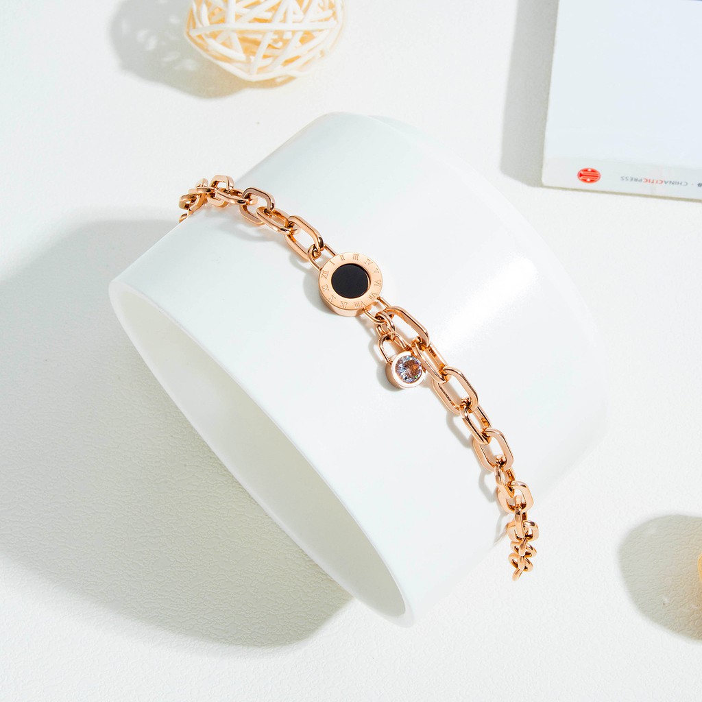 NEW Gelang Titanium Love Import Korea Cocok Hadiah GK154 sangat elegant modern hadiah