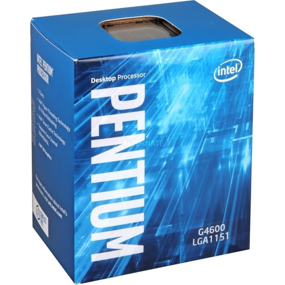 Intel Pentium G4600 3.6Ghz - Cache 3MB Box Socket LGA 1151 Kabylake Best Quality