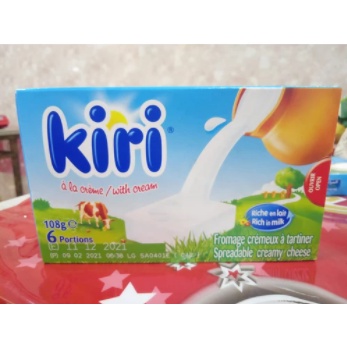 

Kiri With Creamy Cheese 6pcs (108gr)