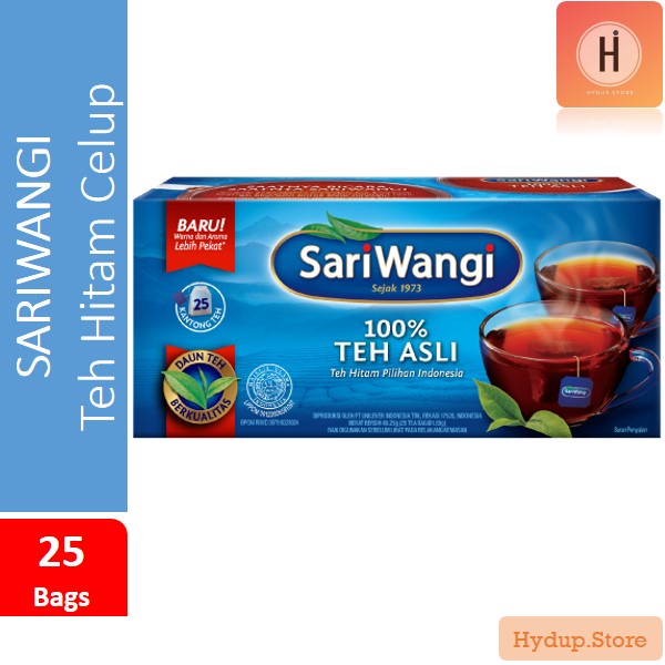 

Sariwangi Teh Celup Asli 100% Kantong isi 25 pcs