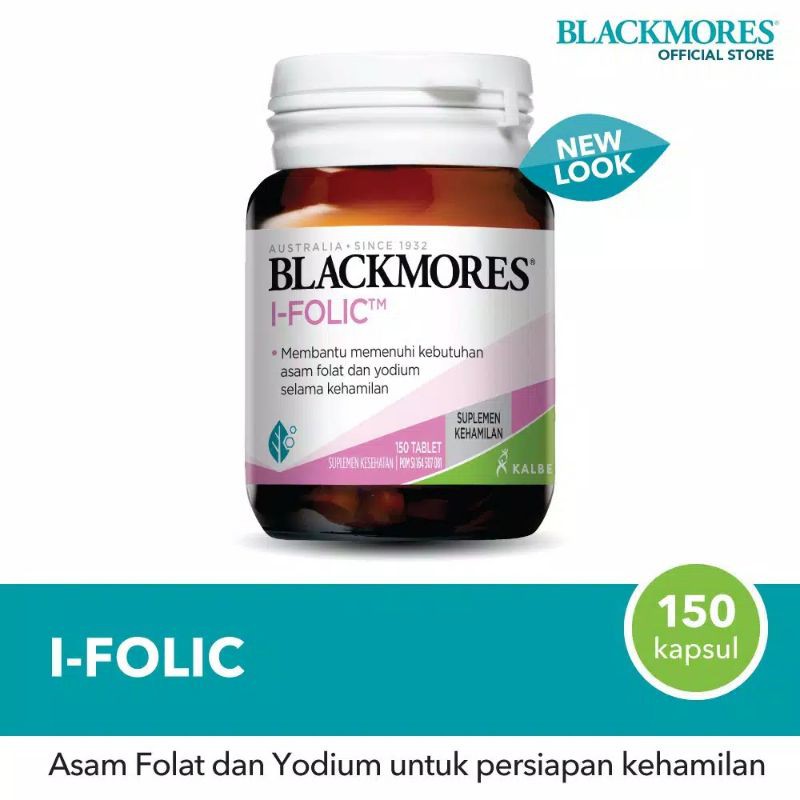 BLACKMORES I FOLIC ASAM FOLAT Vitamin Promil