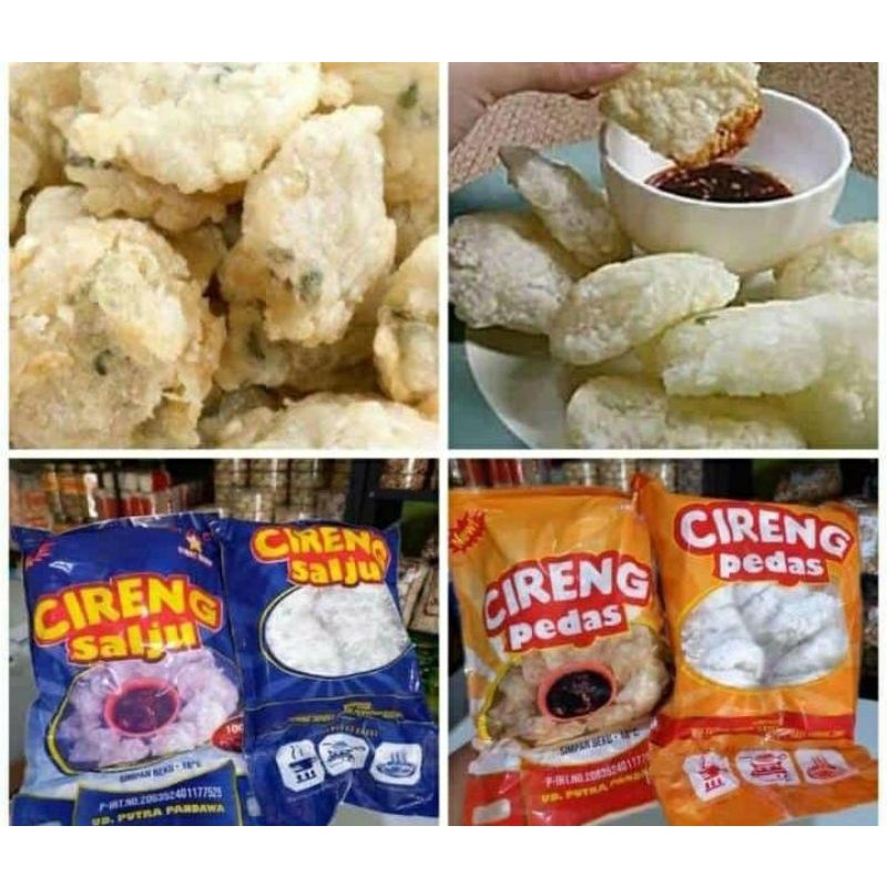 

Cireng salju dan cireng pedas 500 gram