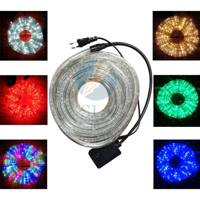 Lampu LED selang 10M /lampu hias /dekorasi /rope light HILIOS - Rainbow
