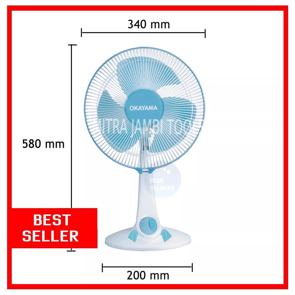 KIPAS ANGIN OKAYAMA 1225 12"