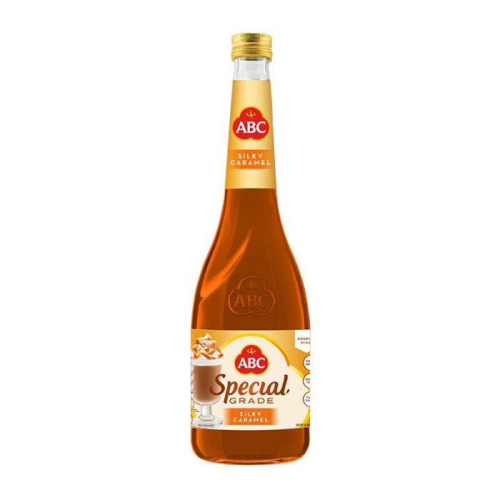 ABC Sirup Special Grade Silky Caramel 485 ml