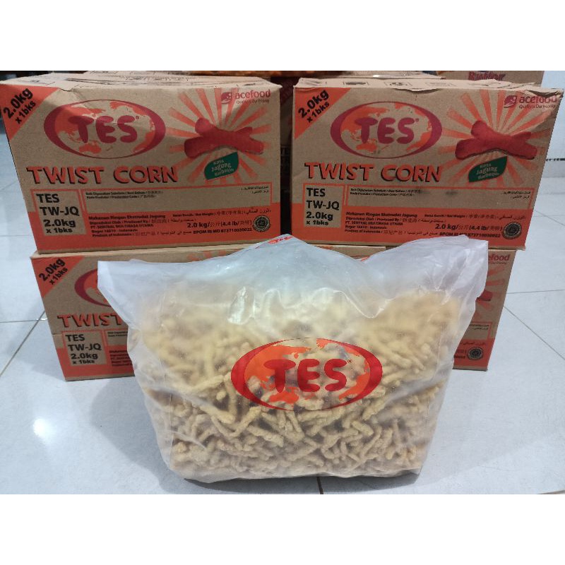 

TES TWIS CORN BBQ 250GR