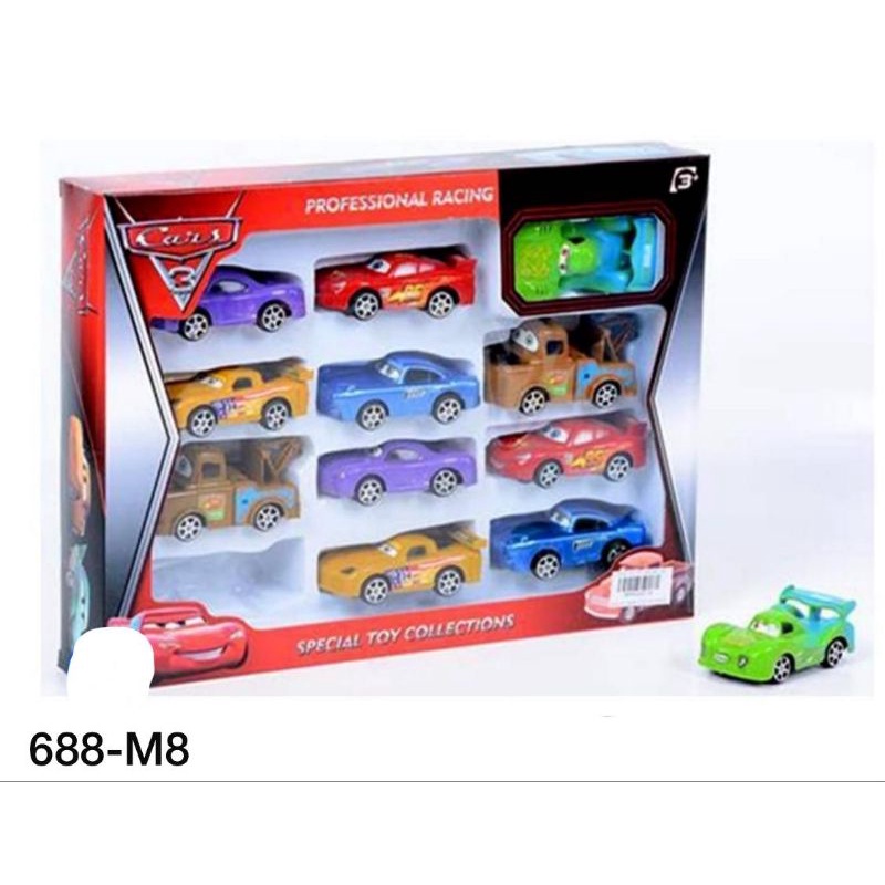 MURAH! MOBIL CARS MCQUEEN / PARKING CARS MCQUEEN / DIECAST MCQUEEN / MAINAN THE CARS MCQUEEN