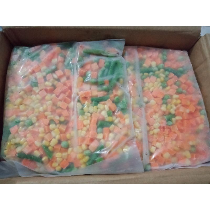 

Mix Vegetable Frozen Import / Sayur Campur Beku