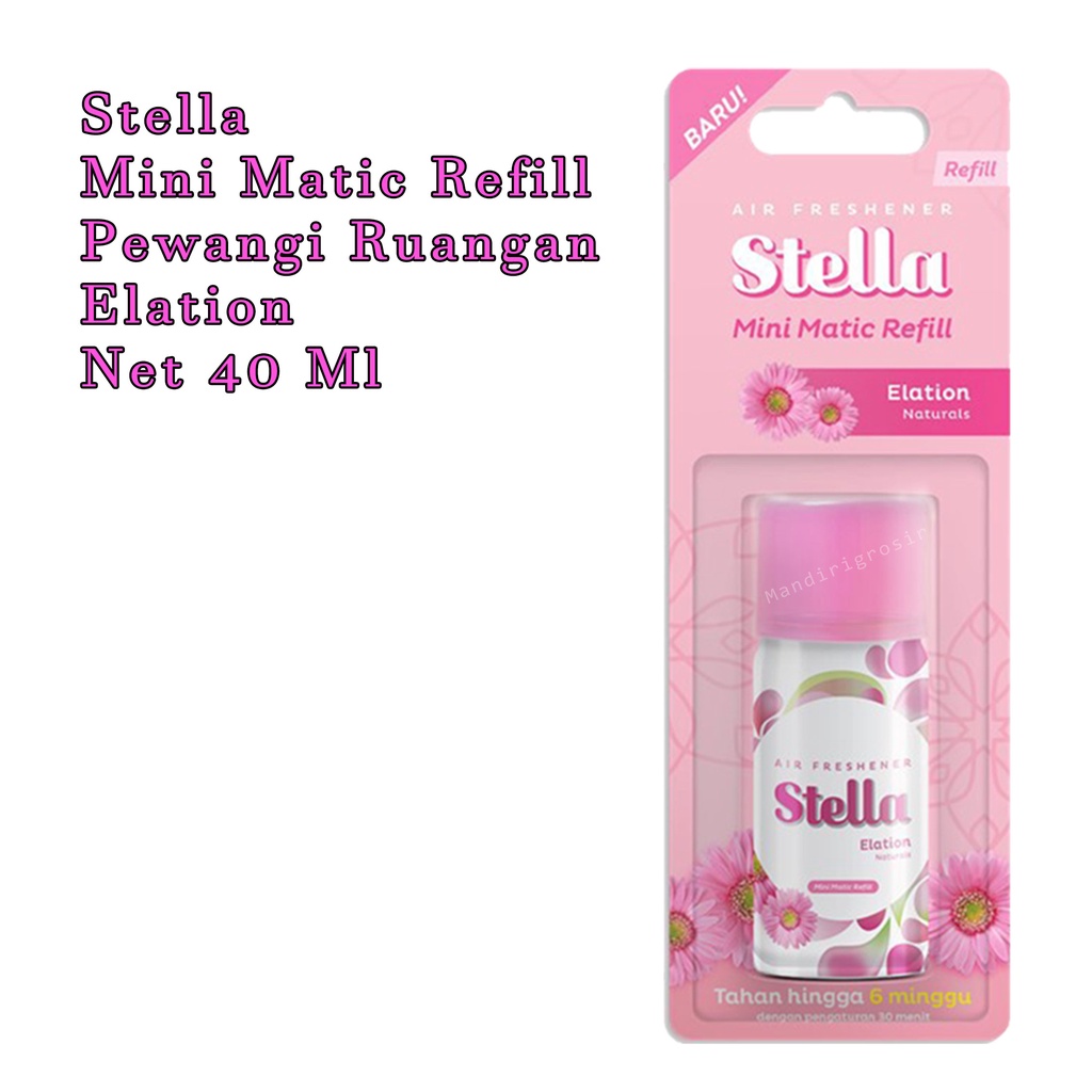 MINI MATIC REFILL *STELLA * AIR FRESHENER *  &amp; DUO MATIC REFILL