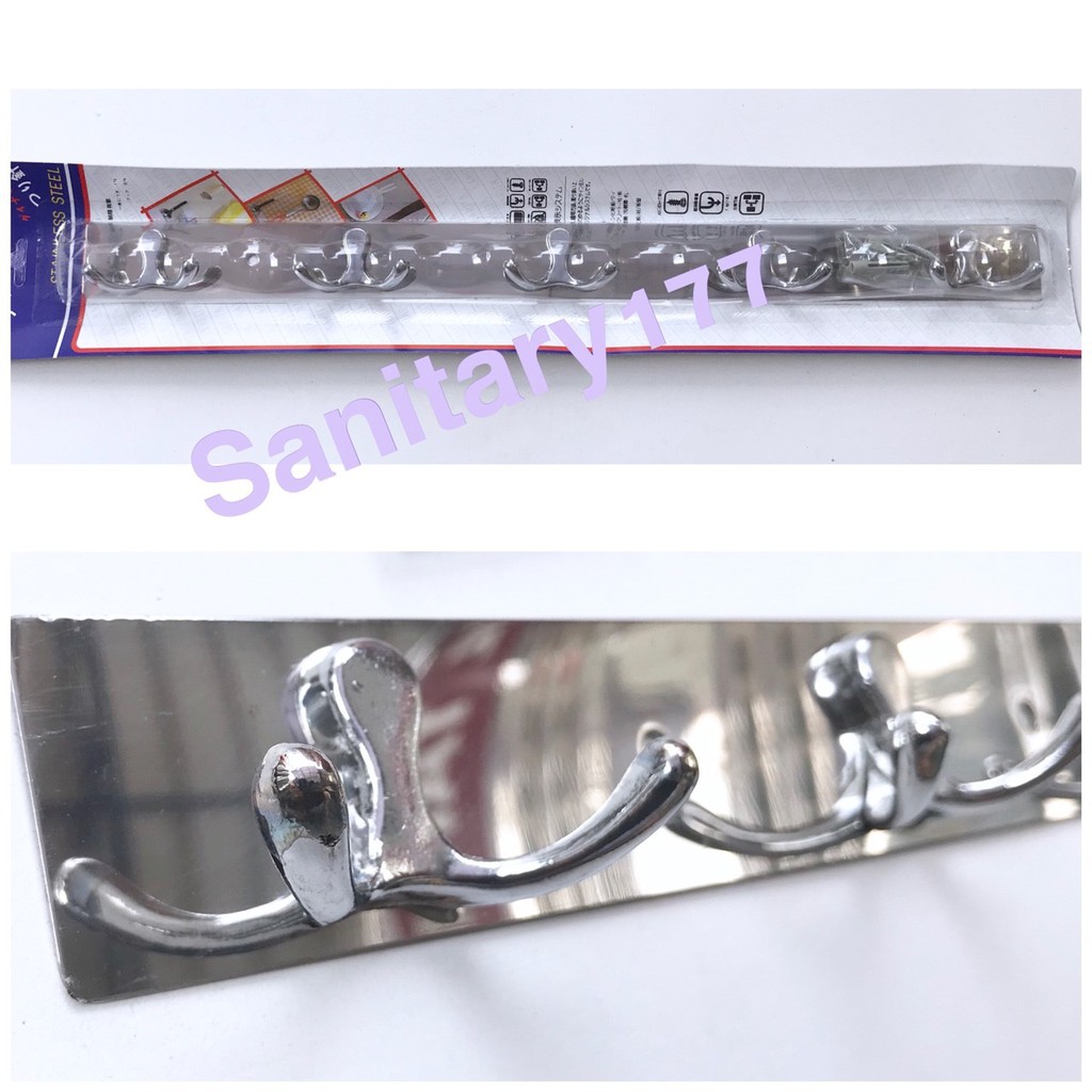 Kapstok stainless 5 kait narita Gantungan Baju 5kait Kapstok stainless 5 kait narita Gantungan Baju 5kait