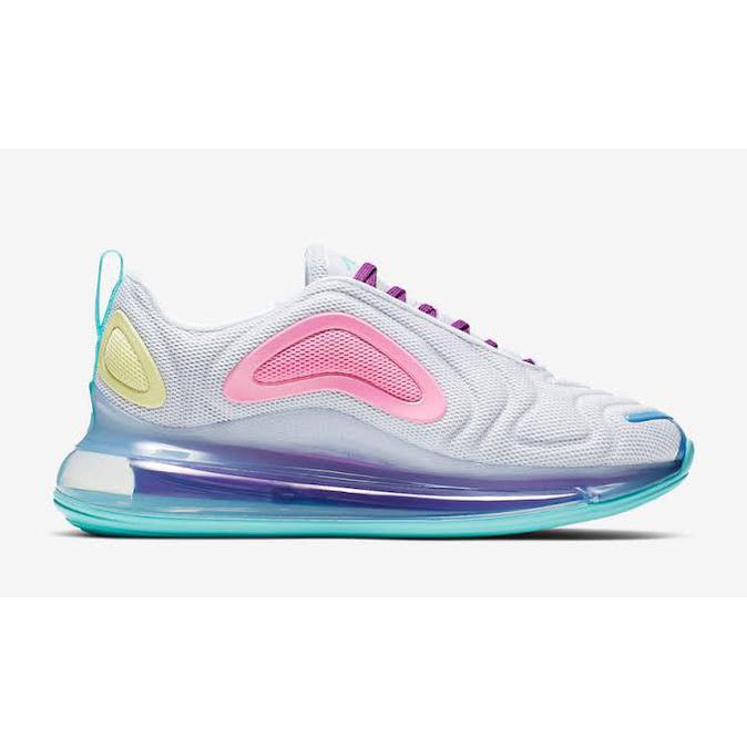 Barang Berkualitas sneakers wanita,, Nike Air Max 720 - White Psychic Powder Sepatu Wanita MURAH
