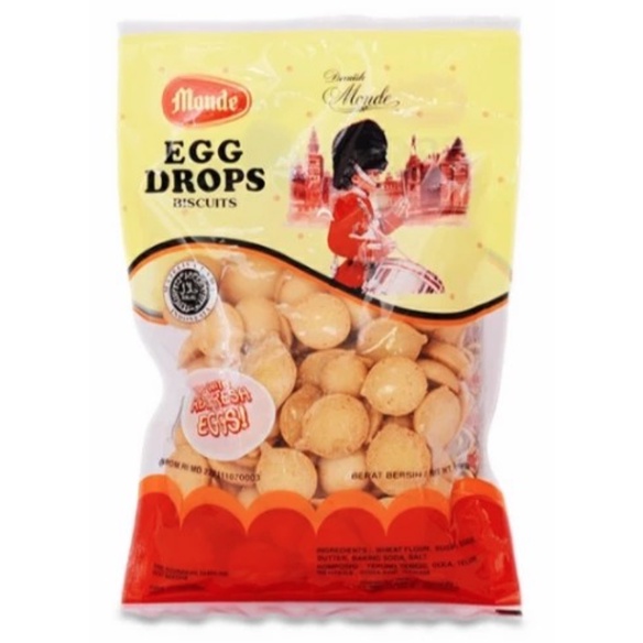 

Monde Biskuit Egg Drops 110 gram