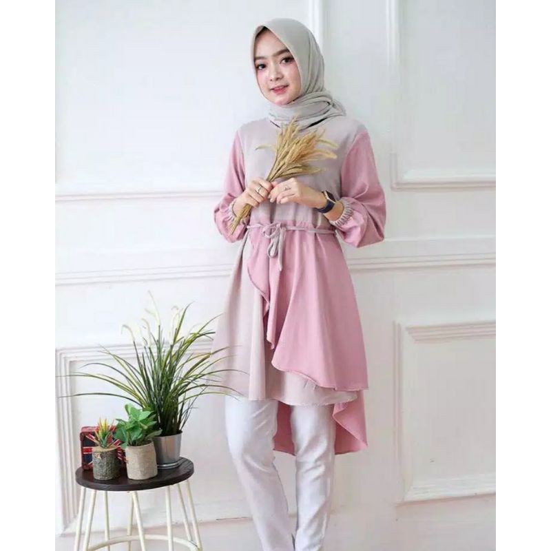 Dahlia Tunik Muslim | Baju Wanita Muslim