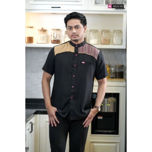 KOKO SACHIE BLACK YELLOW LURIK by AULIA FASHION