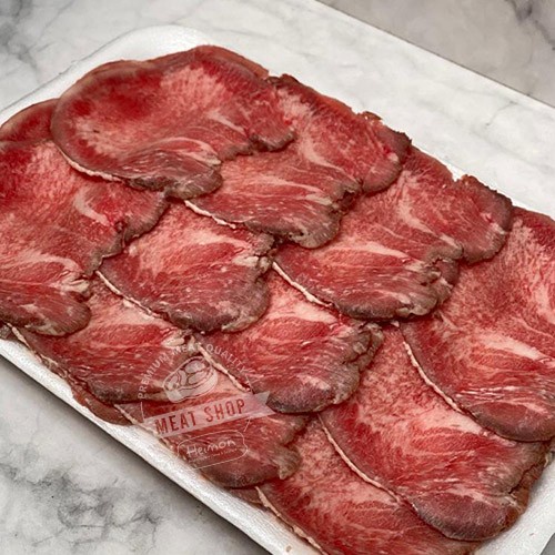 

OX TONGUE - LIDAH SLICE - 250 gram