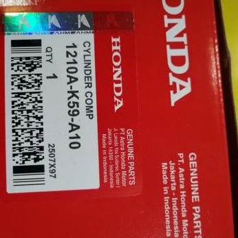 BLOK SEHER PISTON KIT VARIO 125 LED VARIO 150 LED ESP 2018 2019 K59