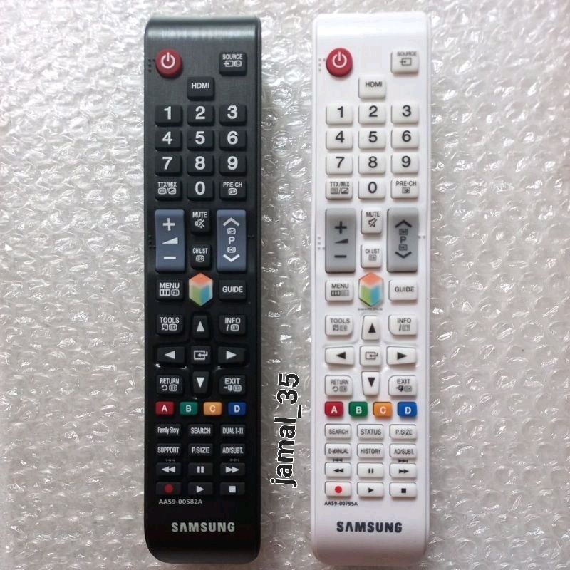 REMOTE REMOT TV SAMSUNG SMART TV LED LCD 3D AA59-00582A/AA59-00795A ORIGINAL ASLI