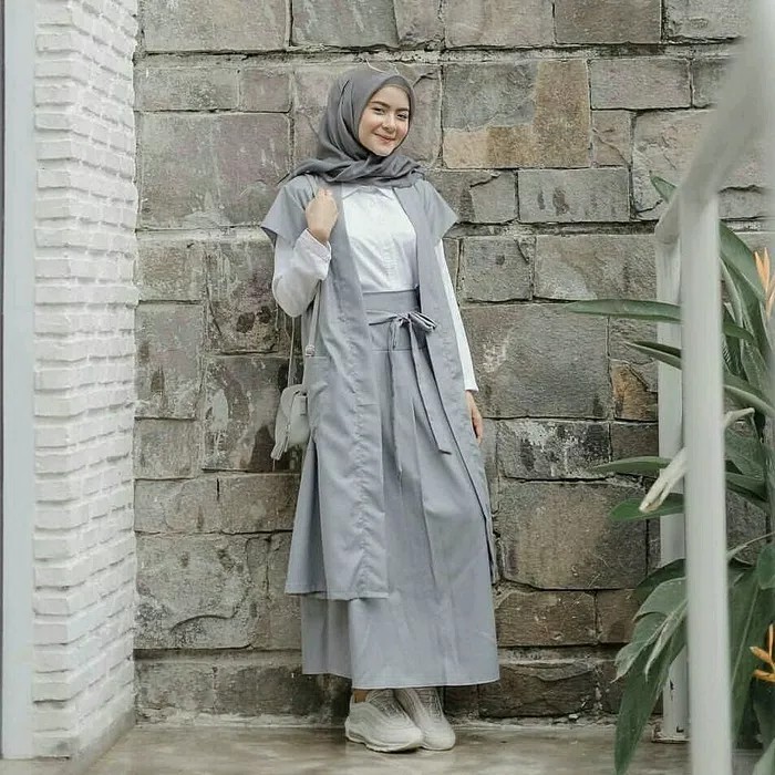 BAJU GAMIS WANITA TERBARU * DRESS MUSLIM * SETELAN WANITA * ARINDA SET