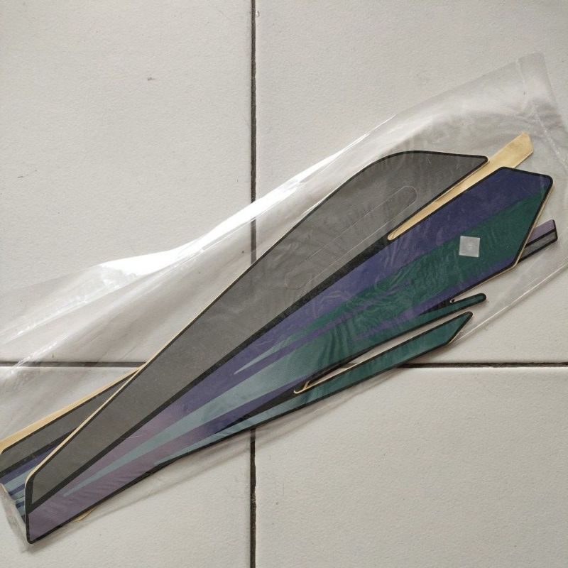 Striping Honda GL Pro Tahun 1994 ungu