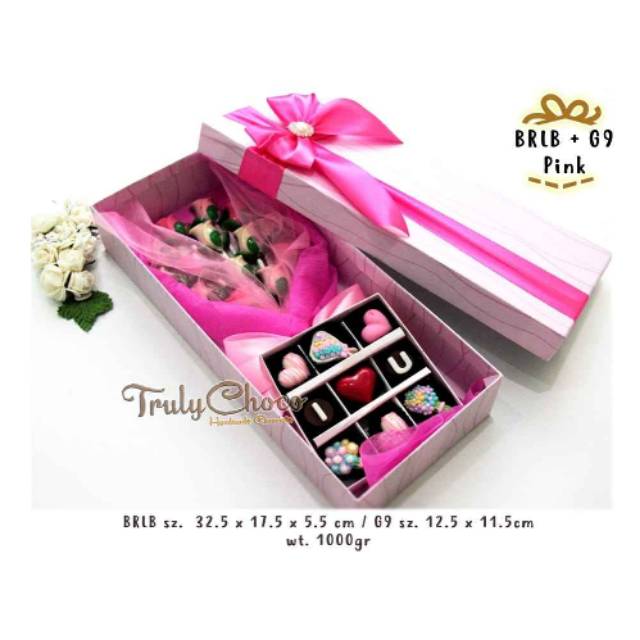 

Kado coklat bunga cantik trulychoco