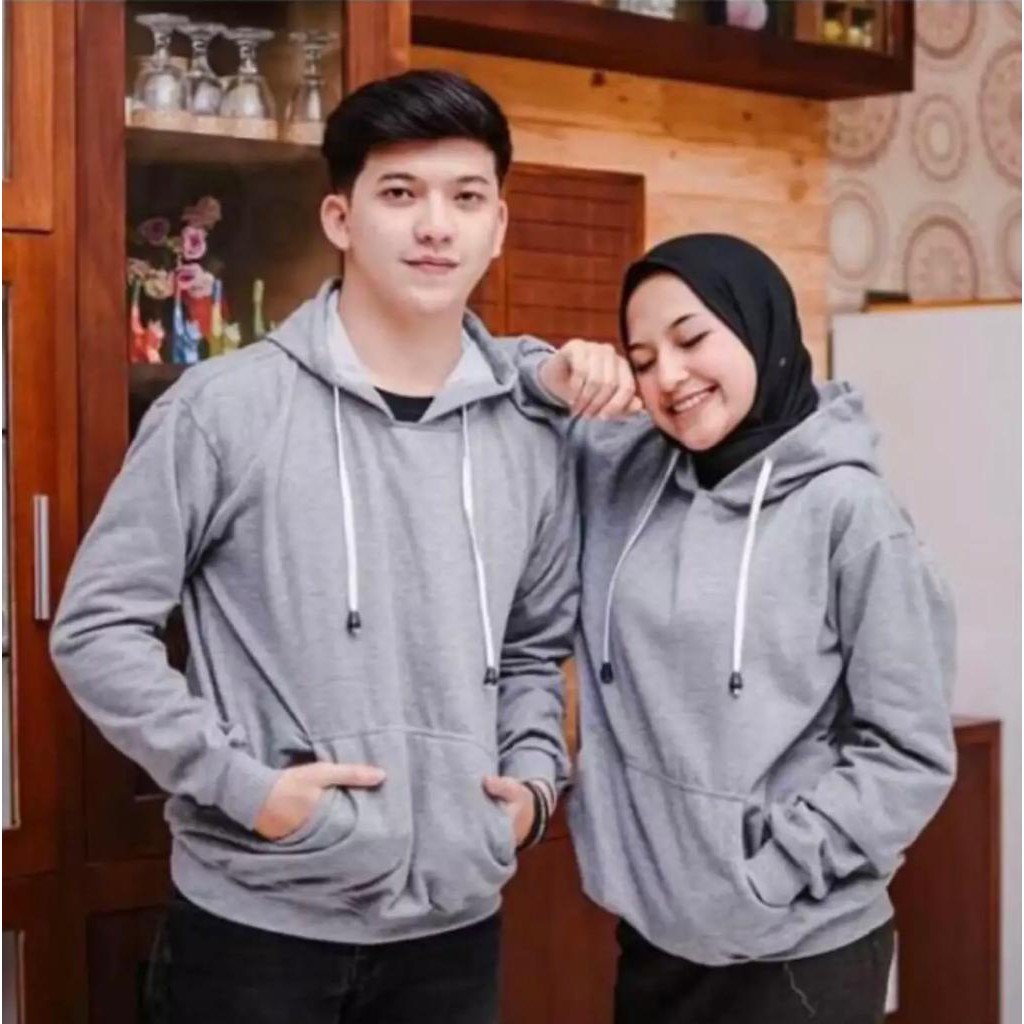 SWEATER HODDIE POLOS PRIA DAN WANITA/HODDIE POLOS/SWEATER COUPLE/SWEATER HODDIE/SWEATER PASANGAN/BAJ