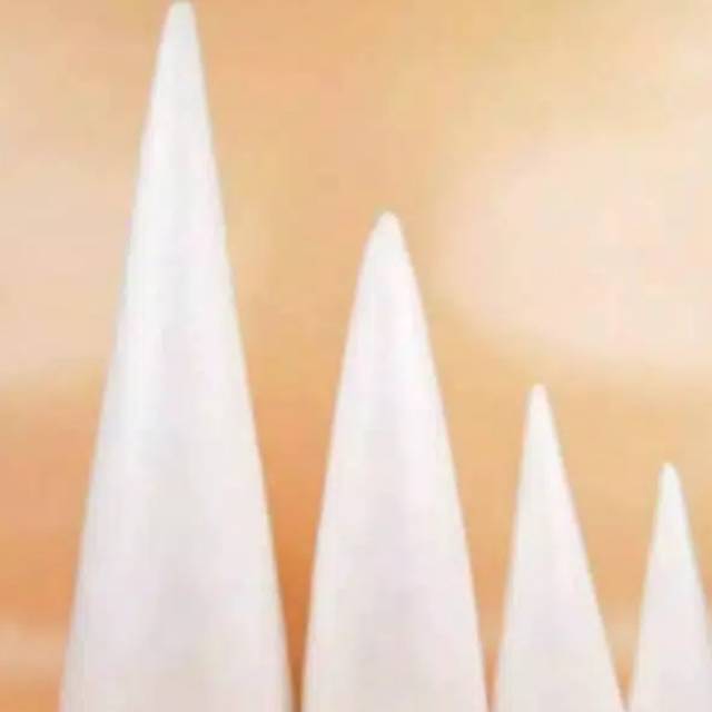 Kerucut D15 T40 dummy cake styrofoam/ gabus/ sterofoam