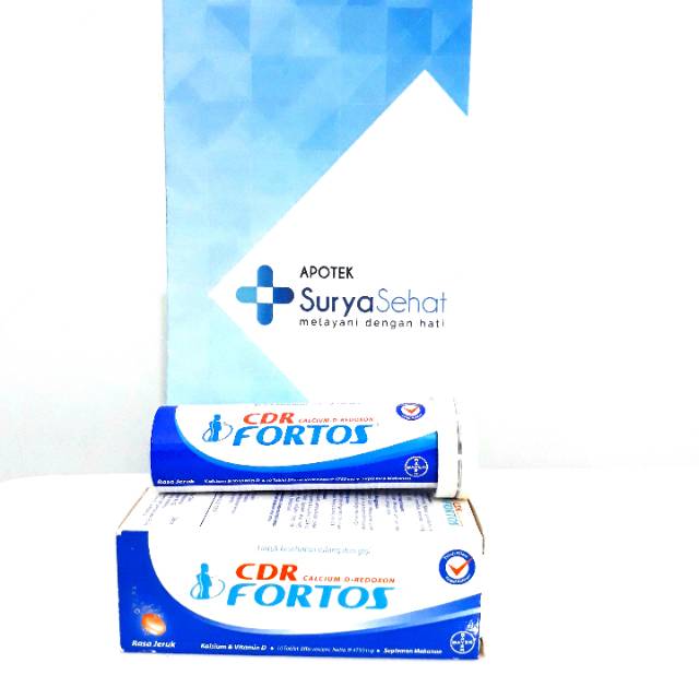 CDR Jeruk 10s / CDR Fortos 10s / CDR Fruit Punch 10s / CDR Jeruk 15s - pencegahan Osteoporosis