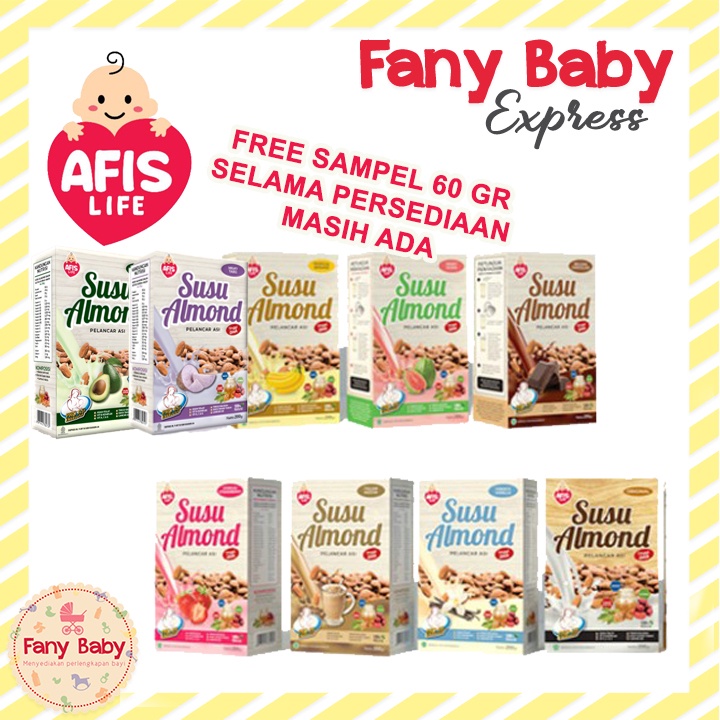 AFIS ALMOND SUSU PELANCAR ASI 200GR