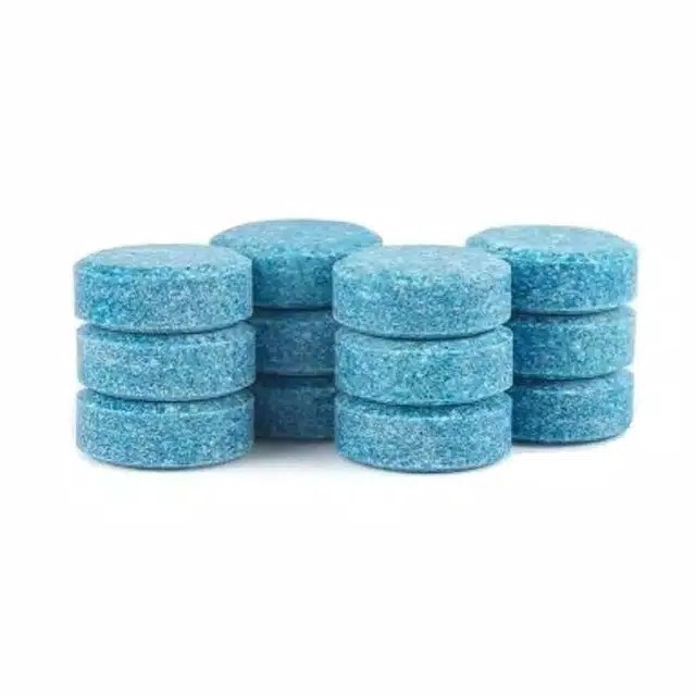 Sabun Tablet Pembersih Kaca Mobil Glass Cleaner / sabun wiper Toilet Closet Blue Biru Obat Anti Jamur Soap