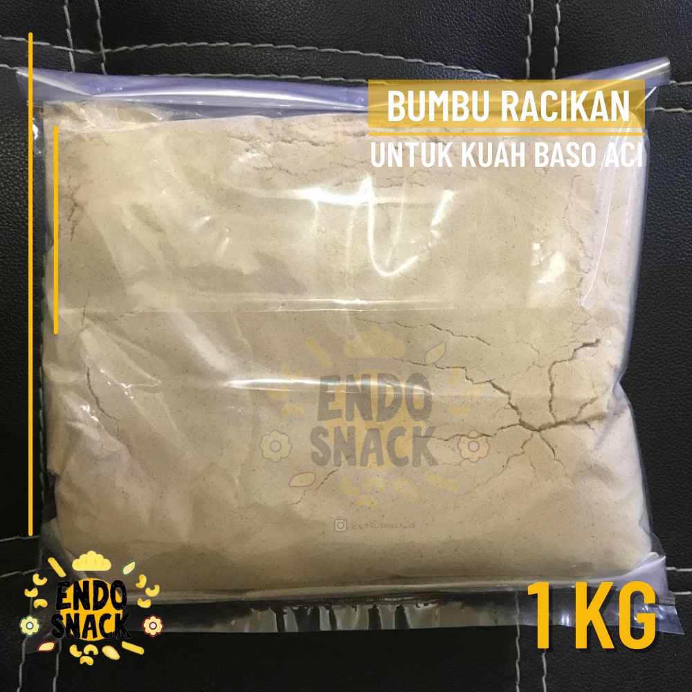 1KG BUMBU Baso Aci bumbu penyedap racikan untuk baso aci atau cuanki instan dengan REMPAH Khas Dari ENDOSHOP