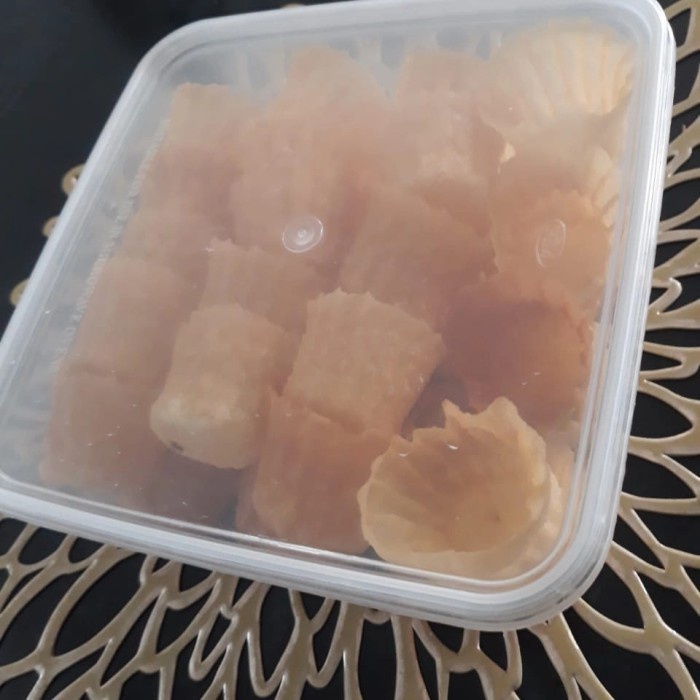 Kotak packing tambahan selat popia , pie tee , keripik cha bi so , muara karang pasar